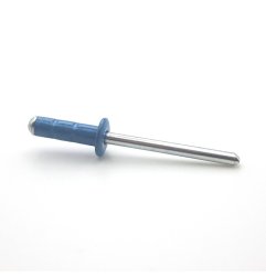 RIVETS AVEUGLE 4,8X15 MM RAL 5015 bleu ciel DIN 7337A ALU PAR 100