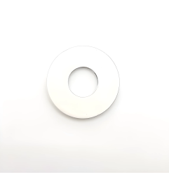 Rondelles M8x25 mm RAL 9010 blanc pur Zn par 50