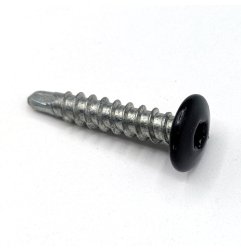 Vis panneaux façade autoperceuses RAL 9005 noir foncé SFS SX3 5,5x30 mm Inox A2 par 50
