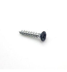 Vis bois tête fraisée 3x30 mm RAL 7016 gris anthracite Pz zn par 100