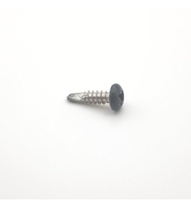Vis autoperceuses 3,9x16 mm RAL 7016 gris anthracite tête cylindrique Ph Inox A2 par 100