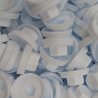 Capuchons 8 mm RAL 9018 blanc pour vis autoperceuses hexagonales 4,8 mm & 5,5 mm par 100