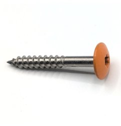 Vis pour panneaux de façade 4,8x38 mm RAL 2003 orange pastel par 100