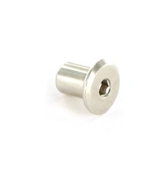 Écrous relieur tête plate M6x15 mm acier zingué par 500