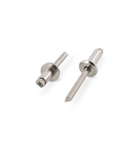 Rivets aveugle 4x12 mm Inox A2 ISO 15983 par 500
