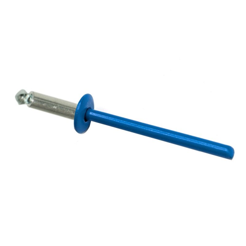 Rivets aveugles éclatés 4,8x14 mm RAL 5015 bleu ciel par 100 Rivets aveugles éclatés 4,8x14 mm RAL 5015 bleu ciel par 100