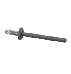 Rivets aveugles éclatés 4,8x14 mm RAL 7004 gris de sécurité par 100