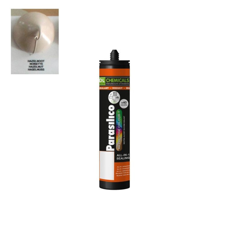 Mastic silicone Parasilico Prestige Noisette