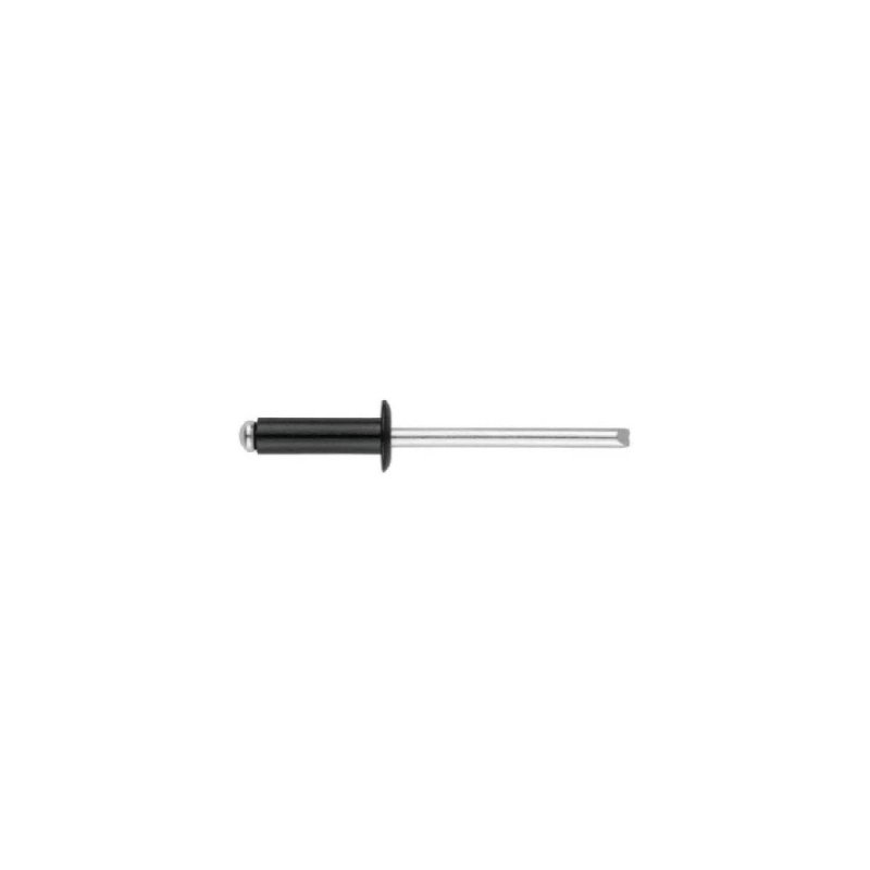 Rivets 4,8x14 mm noir RAL 9005 par 100