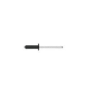 Rivets 4,8x14 mm noir RAL 9005 par 100