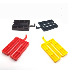 Assortiment de 200 cales fourchettes épaisseurs 5, 6, 8, 10 mm entretoise, vitrage, calage