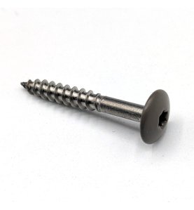 Vis pour panneaux de façade 4,8x38 mm RAL 7006 gris beige par 100