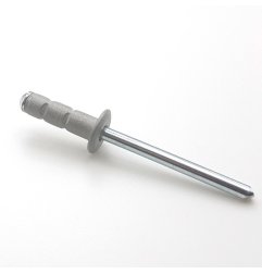 RIVETS AVEUGLE 4,8X15 MM RAL 9006 aluminium gris  DIN 7337A ALU PAR 100