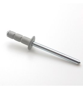 RIVETS AVEUGLE 4,8X15 MM RAL 9006 aluminium gris  DIN 7337A ALU PAR 100