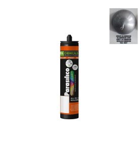 Cartouche de mastic silicone Parasilico AX Prestige Colour T RAL 9007 gris aluminium