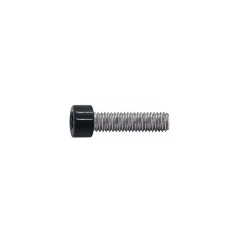 Vis à métaux M8x70 mm RAL 7016 gris anthracite tête cylindrique 6 pans creux Zn par 25